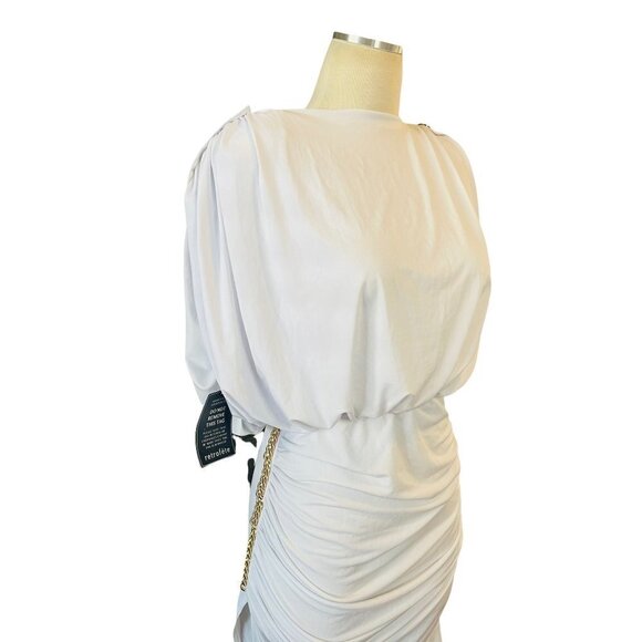 Retrofete Florence Reversible Maxi Dress in White Small New Gown Dress - Picture 5 of 16